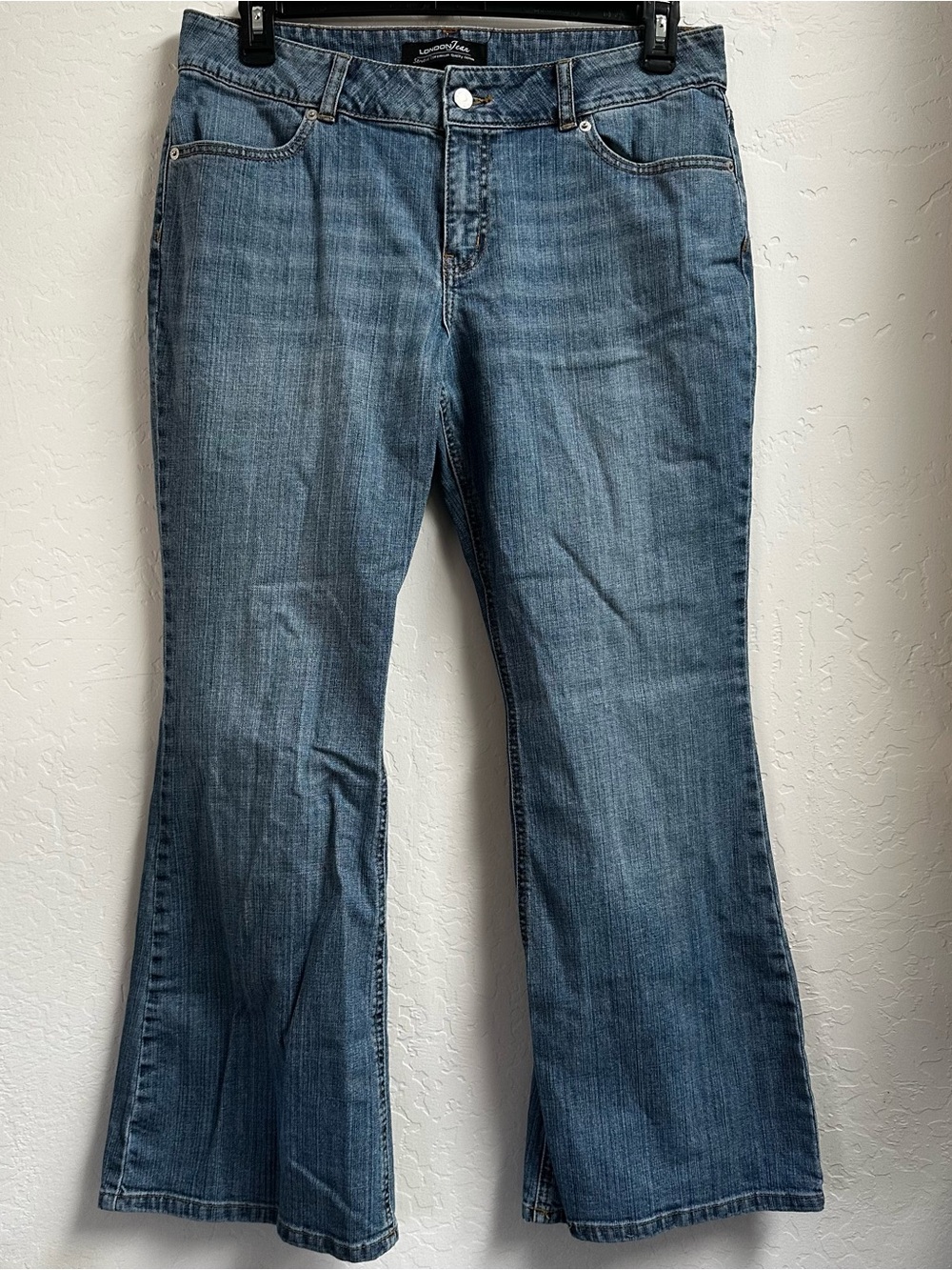 Victoria's Secret London Jean Stretch Flare Bootcut Blue Jeans Size 14 Y2K